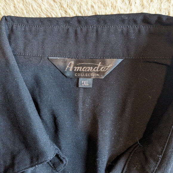 Vintage Black blouse - Picture 7 of 7